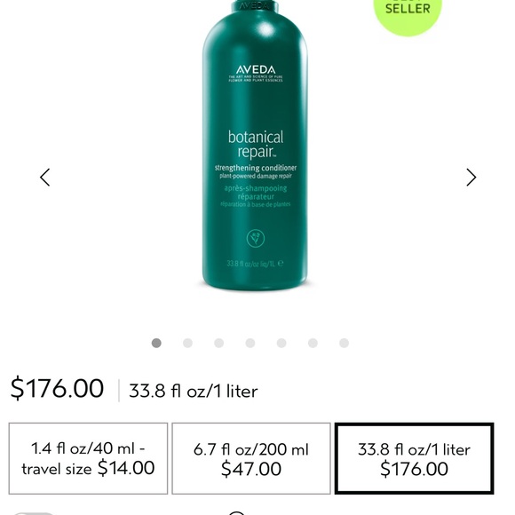 Aveda BOTANICAL REPAIR™ STRENGTHENING CONDITIONER - 1 liter - Picture 7 of 7